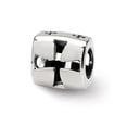thumbnail image 1 of Perle de Croix Maltaise en Argent Sterling - Poli & Antiqued, 1 of 1