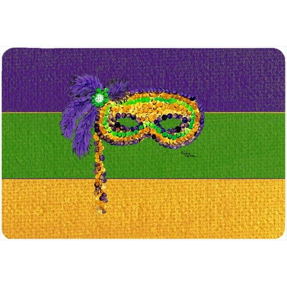 9.5 x 8 in. Mardi Gras Mouse Pad, Hot Pad Or Trivet
