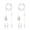 16FT-White-2Pack, variant on Plug in Pendant Light Cord - 16Ft Hanging Light Kit E26/E27 Light Socket Hanging Lantern Lamp Cord with On/Off Switch,Socket Rings, 1 Pack, Black