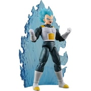 Dragon Stars Series - Dragon Ball Super - Super Saiyan Blue Vegeta, Power Up Pack 6.5 Action Figure Set