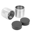 thumbnail image 1 of p>Protecteurs de Roulement de Roue de Remorque Protecteur de Roulement Couvre la Poussière Roulement de Roue Couverture de Protection de Remorque 2PCS Remorque Roulement de Roue Protecteurs avec des Couvertures de Poussière en Acier Inoxydable, 1 of 7