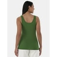 thumbnail image 4 of Time and Tru Women's Ribbed Tank Top, Sizes XS-XXXL, 4 of 5