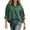 69Dark Green102, variant on WERYOUNG Women's Blouses Striped Lace Loose Fit Blouse Summer Short Sleeve Shirt Casual Tunic Comfortable Tops L