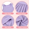 thumbnail image 2 of Lanbubble 2-Pack Toddler Girls Dresses Sleeveless Casual Sundress Summer Purple Butterfly Dress For Girl 2-6T, 2 of 9