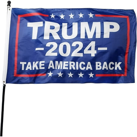 Donald Trump for President 2024 Take America Back Flag 3x5 Foot with ...