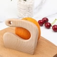 thumbnail image 1 of Knife Cutter Wooden Children'S Cooking Set With Blunt Edges For Easy Vegetable And Fruit Cutting – Unleash Fun In Play Kitchen Role Play, Kitchen Cutter, 1 of 4