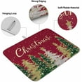thumbnail image 3 of Christmas Tree Dish Drying Mat for Kitchen Counter Gold Xmas Tree Drying Pad Absorbent Drying Mats for Countertops Sinks Draining Racks Star Snowflake Red Drainer Holiday Decorations 16x18 Inch, 3 of 6
