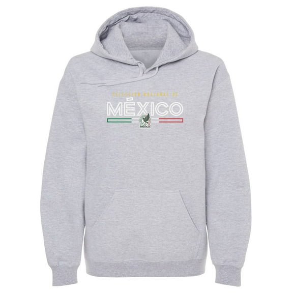 Men's 500 Level  Gray Mexico National Team  Inline Pullover Hoodie