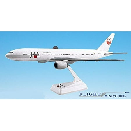 Japan Airlines (89-03) 777-200 Airplane Miniature Model Plastic Snap-Fit 1:200 Part# ABO-77720H-005