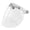Clear, variant on YAHHU Open Face Motorcycle Helmet Visor 3-Snap Bubble Lens Anti-Fog Anti-UV Wind Shield Replacement for Street Sport Bikes Universal Fit, Clear