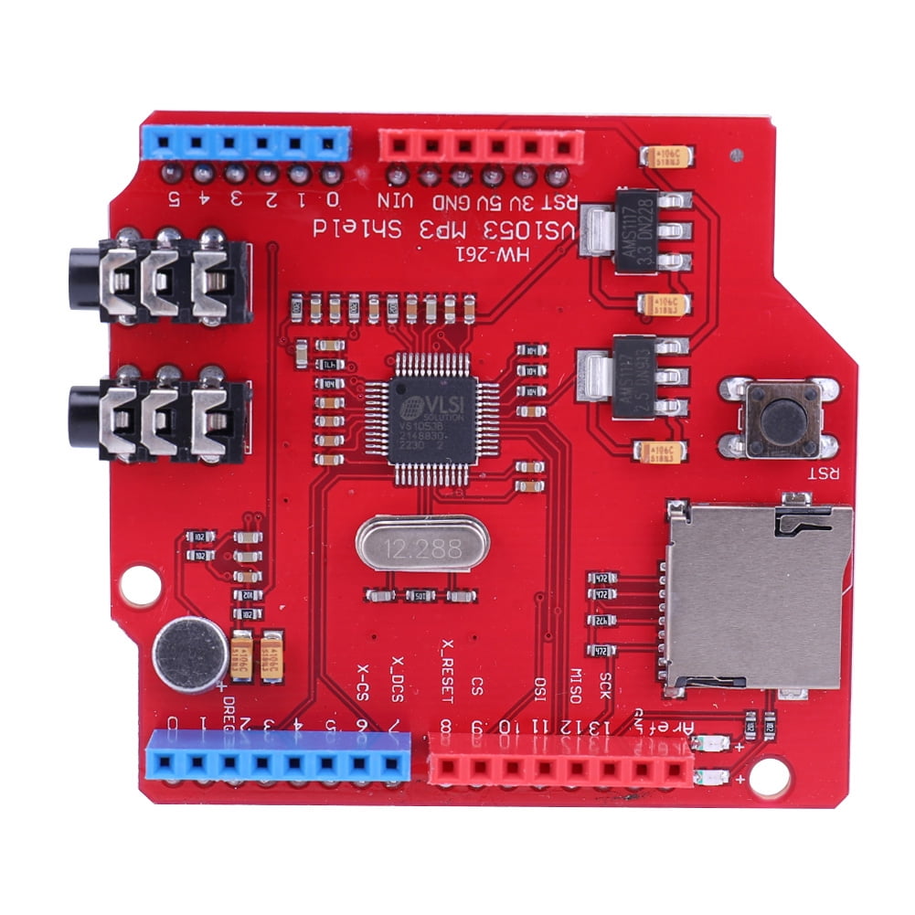 Decodificador de códec jixopn VS1053 Shield con función de grabación ...