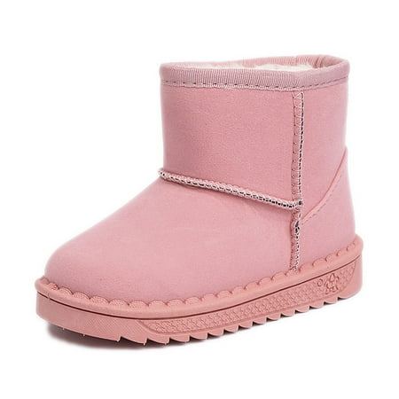 

Autumn and Winter Children‘s Shoes Baby Children‘s Cotton Shoes fleece-lined Children‘s Snow Boots Martins Fashionable Short Boots for Boys and Girls