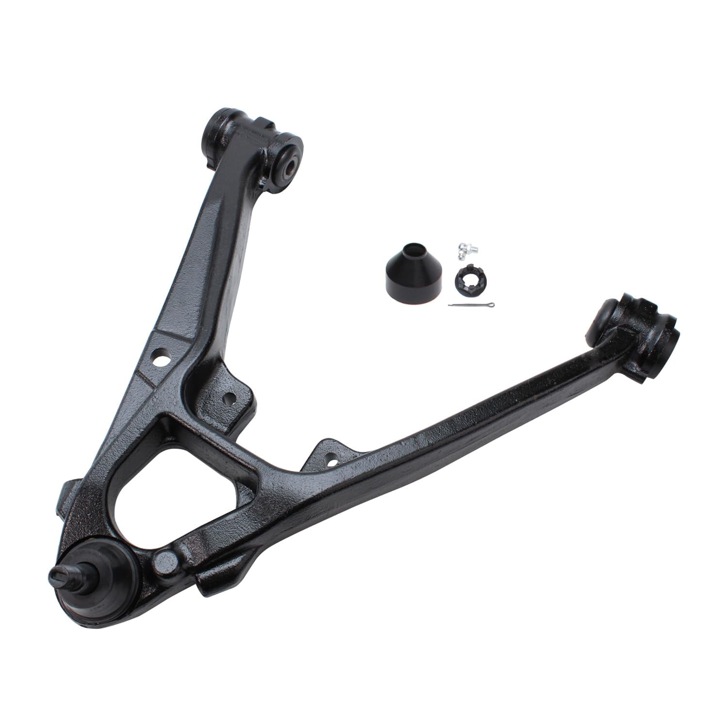 Detroit Axle - Front Lower Control Arms w/Ball Joints for Chevrolet Silverado Suburban Tahoe GMC Sierra Yukon XL 1500 Cadillac Escalade ESV EX, 2 Lower Control Arms & Ball Joints Pair Set Replacement