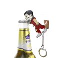 thumbnail image 1 of Beer Bar Tool Luis Alberto Suarez Wine Beers Bottle Openers Key Chain, 1 of 4