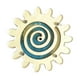 thumbnail image 1 of Tablero de actividades Montessori de madera con rueda dentada para bebés, actividad sensorial para educación temprana Azul claro, 1 of 6