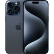 Open Box Restored Apple iPhone 15 Pro Max - AT&T - 1TB Blue
