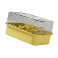 thumbnail image 2 of Vaveren Hamster Cage Clear Breathable Hamster Habitat for Hedgehog Sugar Glider Mice yellow, 2 of 8