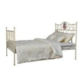 thumbnail image 4 of Cama de hierro para casa de muñecas, cama doble, accesorios de fotografía realista, muebles en miniatura, habitación, Retro para ventana de, 4 of 8