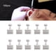 thumbnail image 5 of Gancho engarzable de ortodoncia, 100 piezas Gancho engarzable dental de acero inoxidable Gancho engarzable de acero inoxidable compacto y liviano, 5 of 8