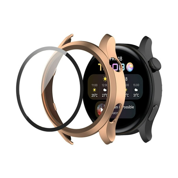 Para Huawei Watch3 Active Premium Soft TPU Protector de pantalla con película endurecida