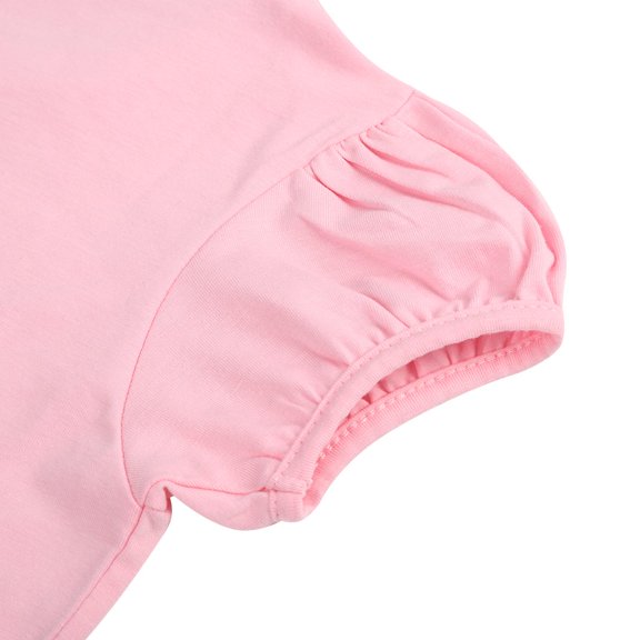 Wenchoice Pink Lol Sequins Short Sleeve Shirt Girl'S L(5Y-6Y)