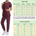 thumbnail image 2 of Médicas Ropa De Trabajo Médico Pijamas Uniforme Quirúrgico, 2 of 3