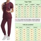 thumbnail image 2 of Médicas Ropa De Trabajo Médico Pijamas Uniforme Quirúrgico, 2 of 3
