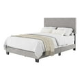 thumbnail image 1 of CorLiving Celeste Modern Upholstered Adult Full-Sized Bed Frame with Headboard, Box Spring Required, 1 of 6