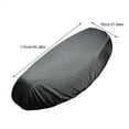 thumbnail image 1 of Motorcycle Rain Seat Cover Sun Protection Heat Insulation Waterproof Saddle Cover Durable Seat Protect Motorcycle Accessories, 1 of 20