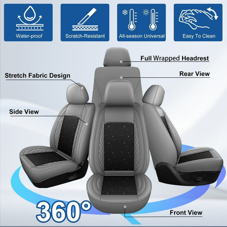 HQBQBUG Car Seat Covers Front Seats for Hyundai Elantra 2017-2025