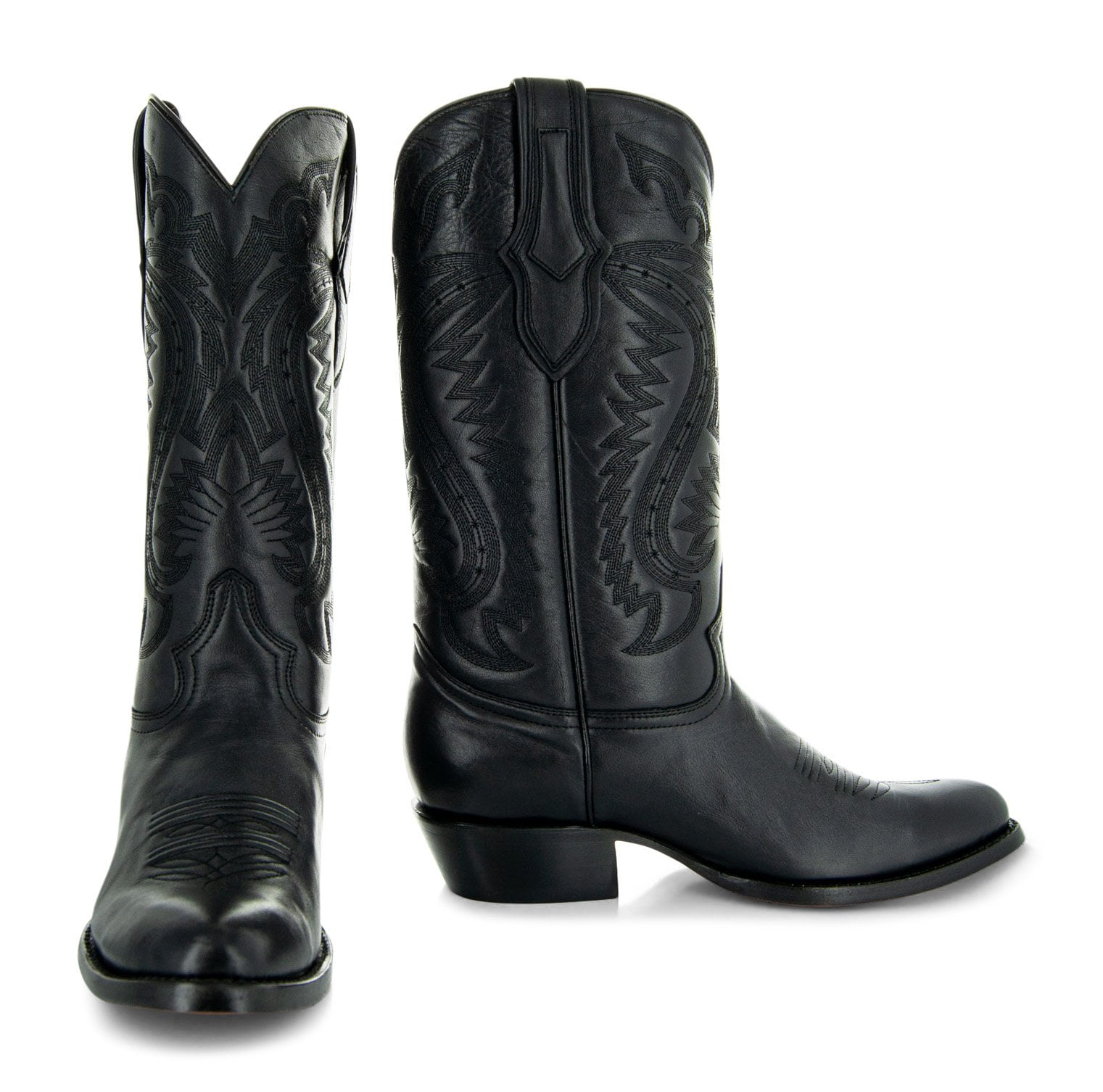 mens black dress boots