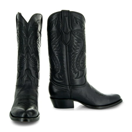 

Cowboy Dress Boots | Mens Classic Round-Toe Boots (H7001)