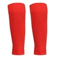 thumbnail image 1 of 1 Paire Chaussettes Protège-Tibia Hommes Femmes Chaussettes de Soccer Tibia Soccer Manches Mi-Mollet, 1 of 1