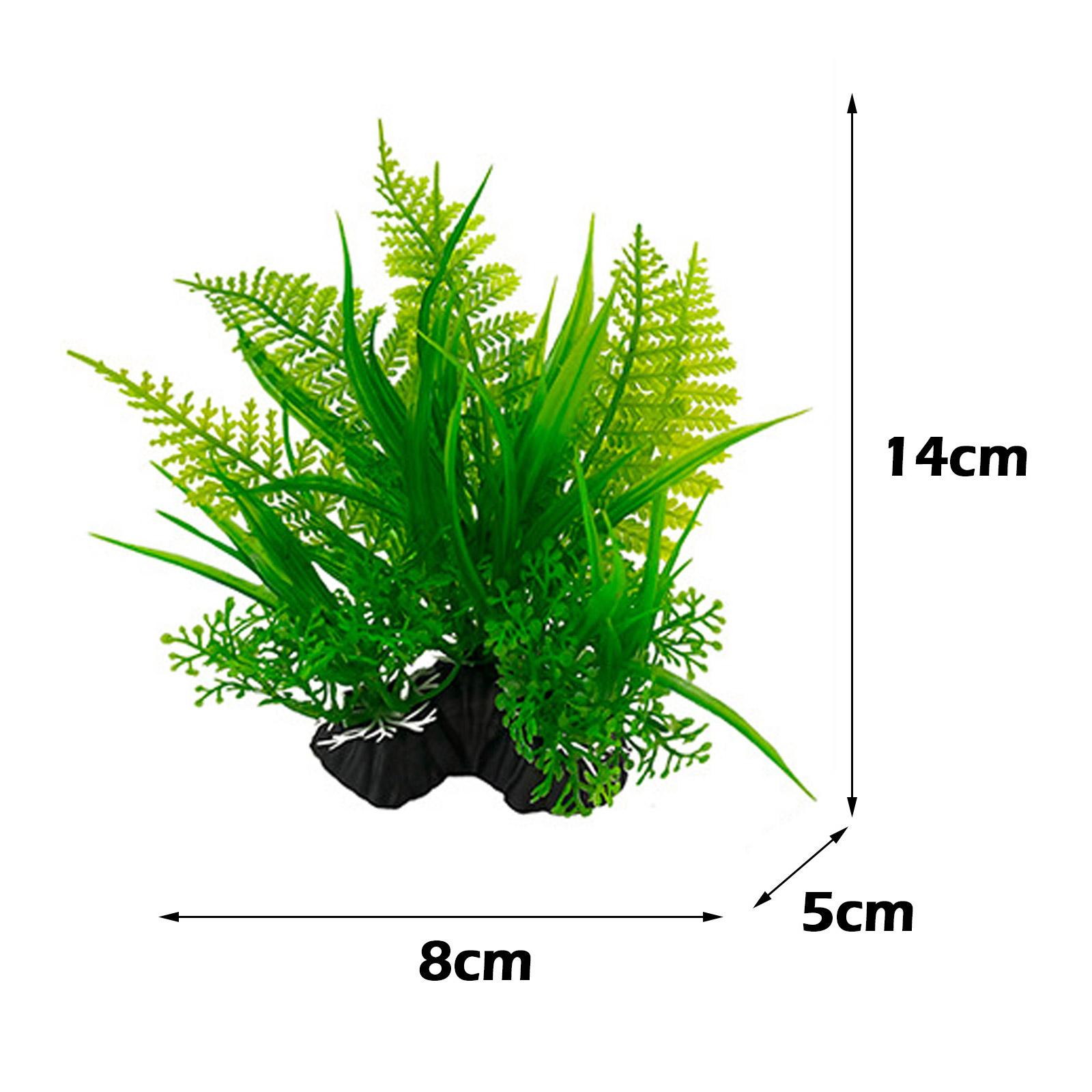 Artificial Underwater Plants Aquarium Water Plant Fish Tank DecoXP Y1R7