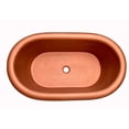 thumbnail image 3 of Barclay Picasso COTDRN31-AC-AC 32 Inch Copper Double Roll Top Bathtub, 3 of 5