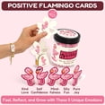 thumbnail image 3 of Set de regalo de tarjetas de afirmación Positive Flamingo de Jar Stofinity, 3 of 6
