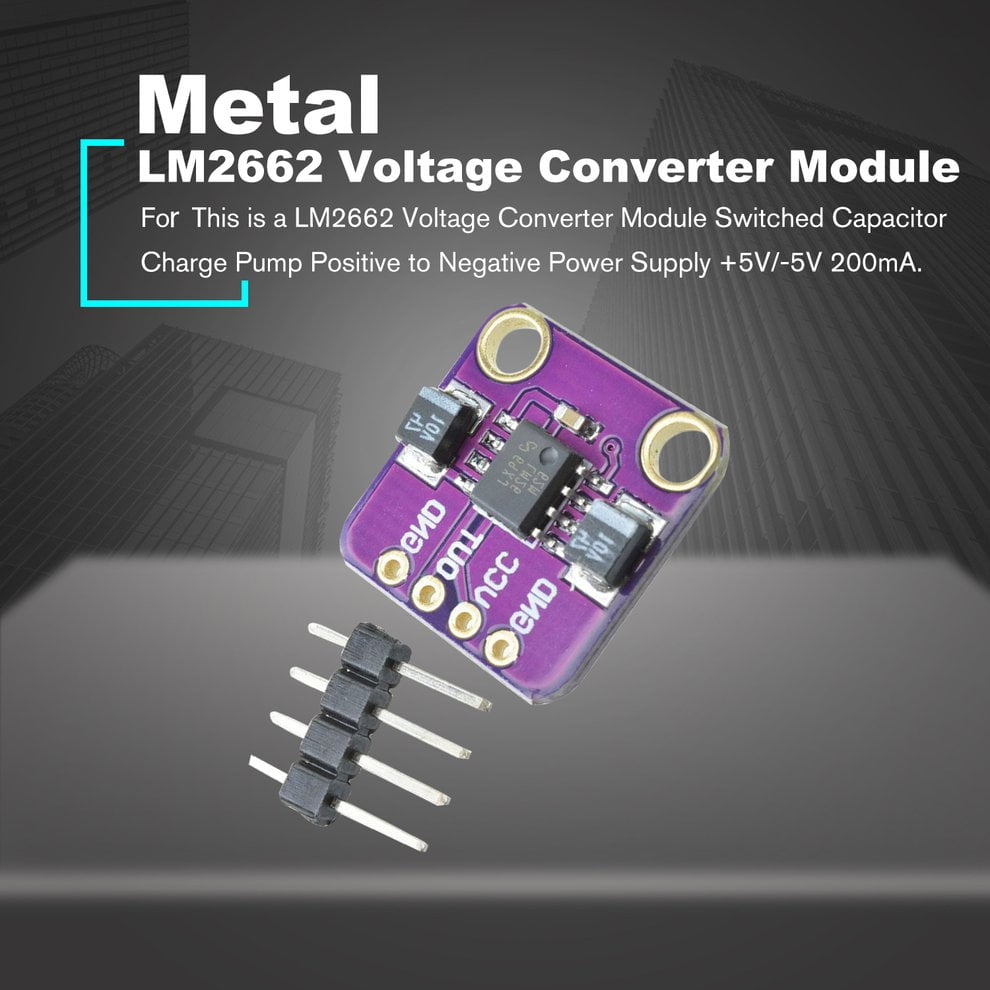 LM2662 200mA Capacitor Positive to Negative Voltage Converter Switched Module 