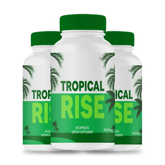 (3 pack) TropicalRise - Tropical Rise Pills For Men