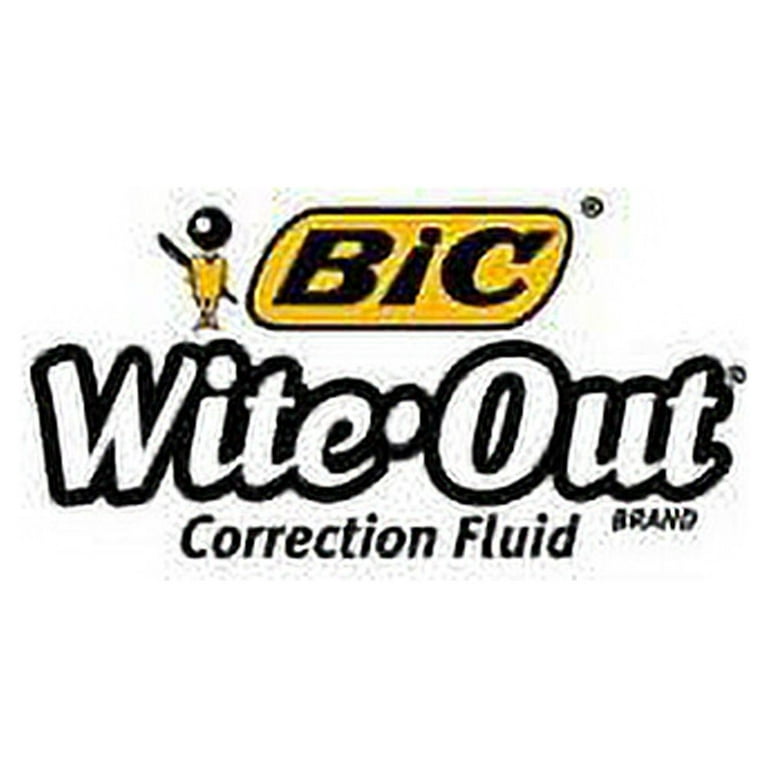  BIC Cover-It Correction Fluid, 20 Milliliter Bottle, White,  1/Each (WOC12-WE) : Typewriter White Out : Office Products