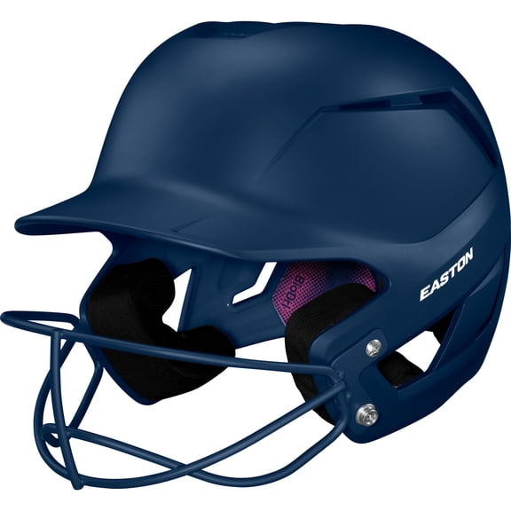 Easton Z50 Fastpitch Softball Batting Helmet with Softball Mask Matte M/L Navy