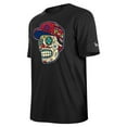 thumbnail image 2 of Men's New Era Black Chicago Cubs Sugar Skulls T-Shirt, 2 of 3