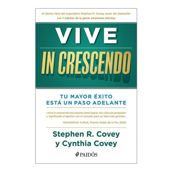 Vive in Crescendo Paidos Mexico Stephen R. Covey