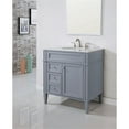 thumbnail image 2 of 32" Single Bathroom Vanity set in Grey, 2 of 12