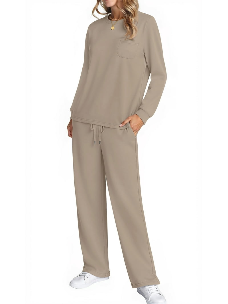 Fantaslook Two Piece Lounge Sets for Women Fall Outfits Long
