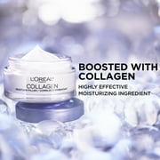 LOreal Paris Collagen Moisture Filler Face Cream, Anti-Aging Face Moisturizer, Non-Greasy Skin Care Formula Fragrance Free, 1.7oz