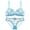 Blue, variant on Womens Sexy and Pure Lace Bra Set French Small Chest Gathering Ultrathin Underwear Set Women's Bras Sets Crotchless Xs Bras Sets for Women 2 Piece High Waist Blue 38/85C