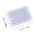 thumbnail image 5 of facefd Pendant Silicone Mold with Hole Mirror Face Different Shapes Reliable Quality Flexible DIY Reuse Mould for Craft Projects Making Rectangle, 5 of 5