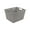 Gray, variant on Simplify Large Rattan Tote Storage Basket in Grey