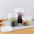 thumbnail image 1 of 3 Pcs Contenants de Stockage Alimentaire Durables Hermétiques pour Farine, 1 of 9