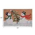 thumbnail image 3 of Coir Door Mat (Playful Snowmen), 3 of 3